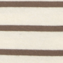cream and mocha stripe