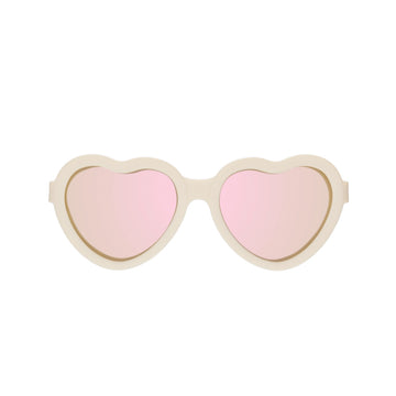 babiators sweet cream heart polarized sunglasses