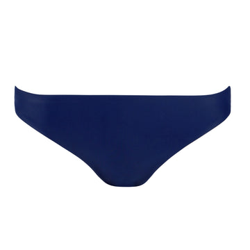 women's navy low waisted bikini bottom
