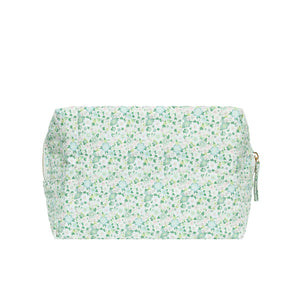 sea marsh floral travel pouch
