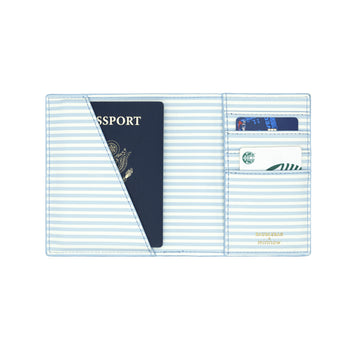 baublebar x minnow slate floral passport case