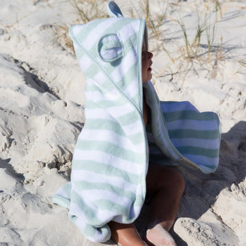 sunnylife apple sorbet baby character towel