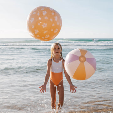 sunnylife princess swan inflatable beach ball set