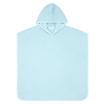 unisex pacific blue hooded coverup