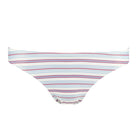 women's vintage stripe low waist bikini bottom