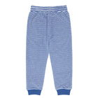 unisex cove blue stripe french terry sweatpants