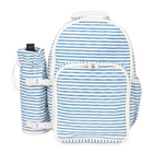 sunnylife picnic cooler backpack nouveau bleu - indigo