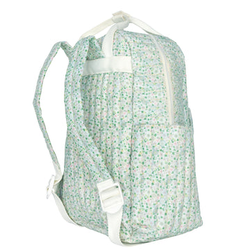 sea marsh floral coated everyday backpack