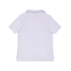 boys bay lavender french terry polo shirt