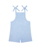 girls briland blue french terry romper