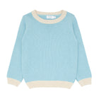 unisex pacific blue knit sweater