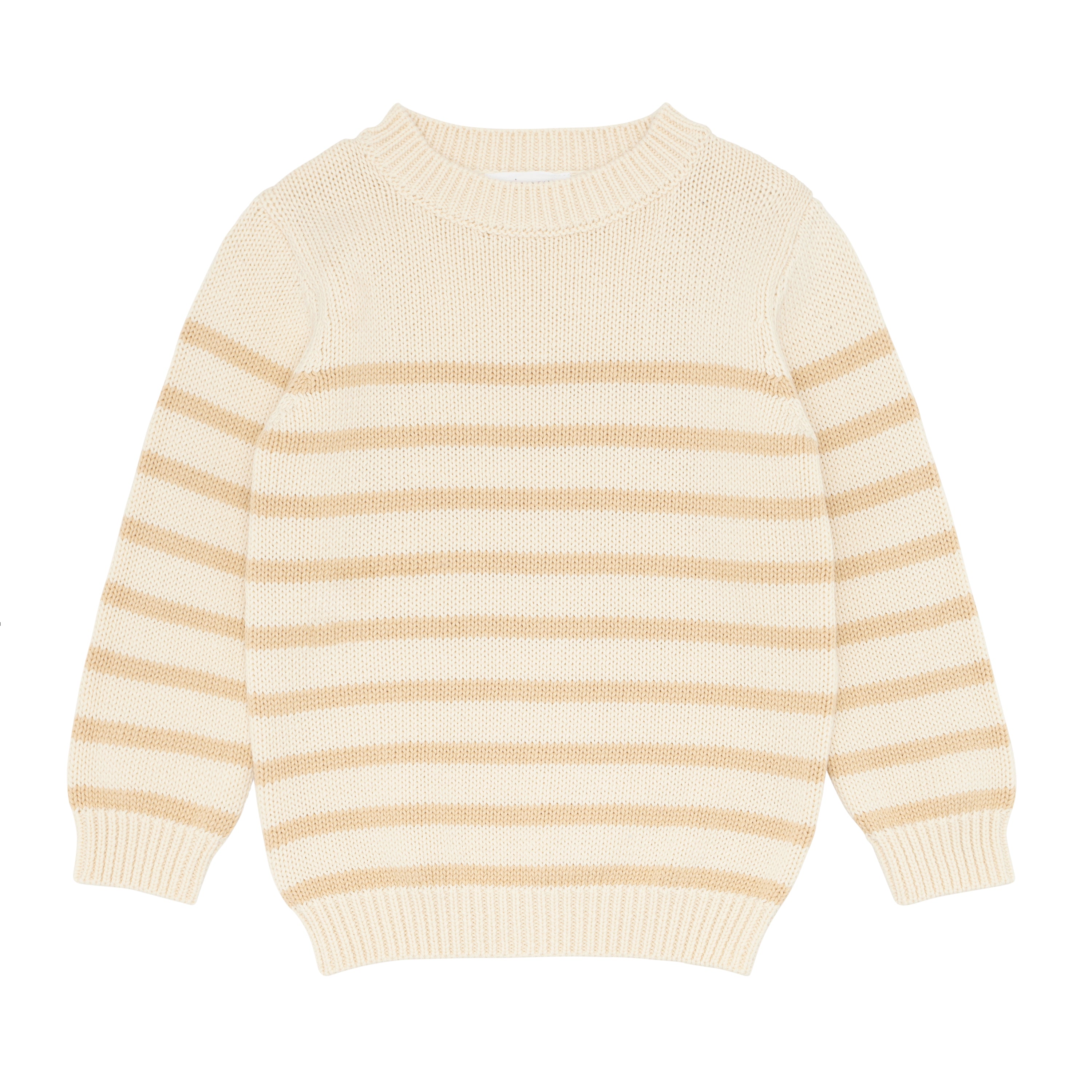 Stripe knit outlet sweater