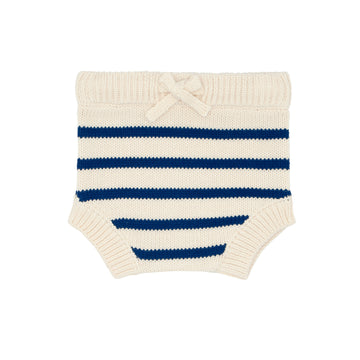 baby breton stripe knit bloomer