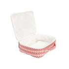 regatta red paisley coated lunchbox