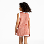girls east end red french terry dress