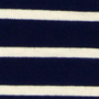 navy and cream stripe
