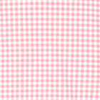 girls pink guava gingham puff sleeve smocked one piece with ruffle collar