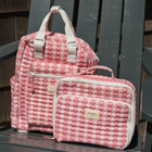 regatta red paisley coated lunchbox