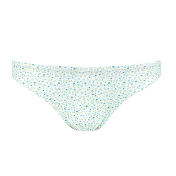 women's hibiscus ditsy low-waisted bikini bottom