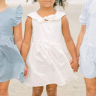 girls white sailor dress