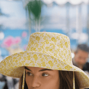 lack of color women's sunshine bloom bucket hat