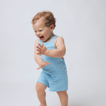 baby peri blue overall