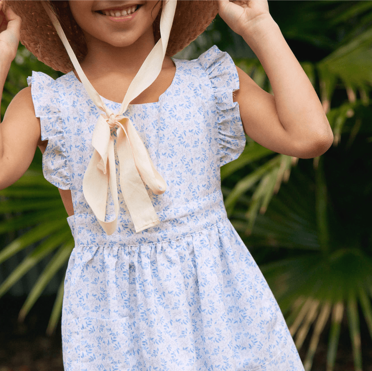 Baby Pinafore dress for girls sewing pattern pdf CLARA – Patternforkids