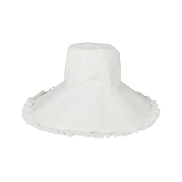 hat attack white canvas packable hat