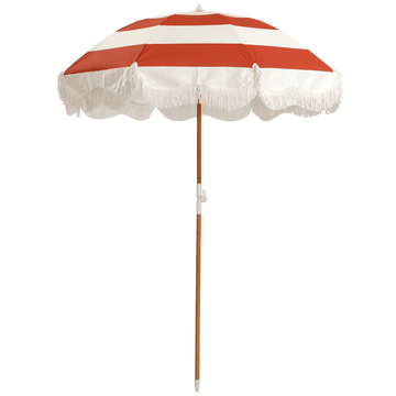 business & pleasure holiday beach umbrella, capri stripe