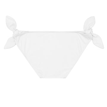 women's alys white tie knot hipster bikini bottom