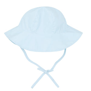 baby light blue sun hat