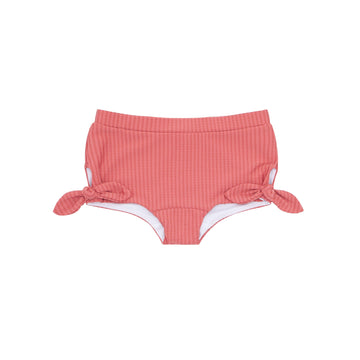 girls new england red swim shorts