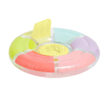 sunnylife rainbow float with seat