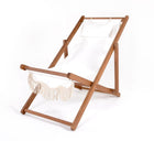 business & pleasure sling chair, antique white