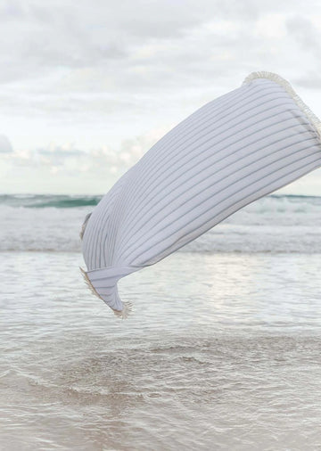 the beach people verte travel towel – minnow