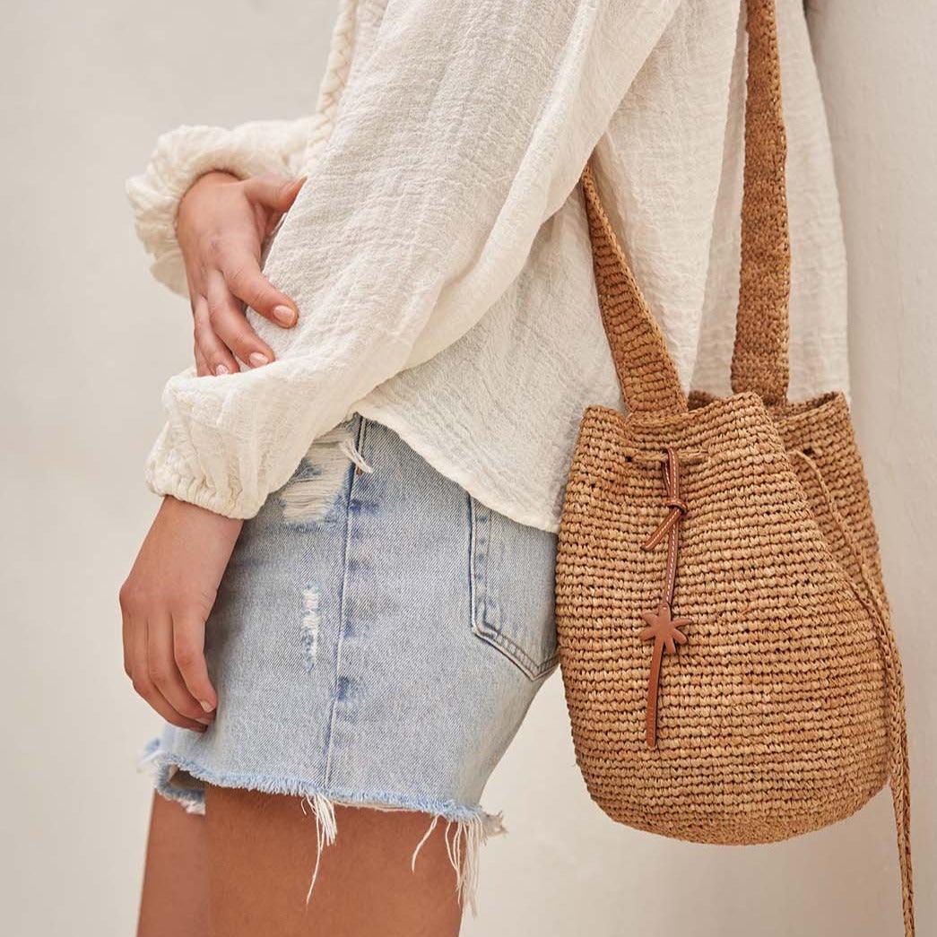 Beach discount bucket bag