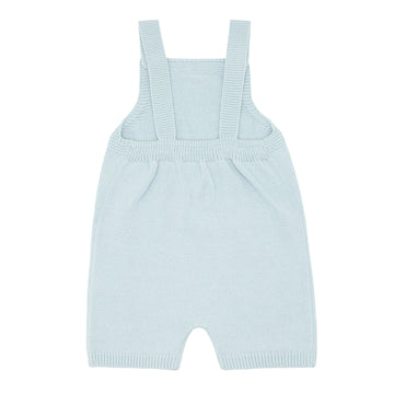 baby blue knit overall