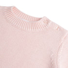 unisex soft pink knit sweater