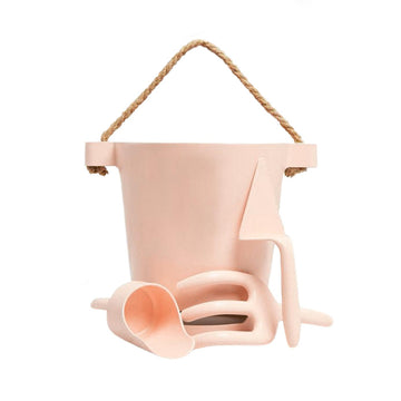 the beach people beach toy set, pale pink
