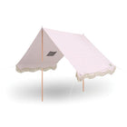 business & pleasure premium beach tent, pink stripe
