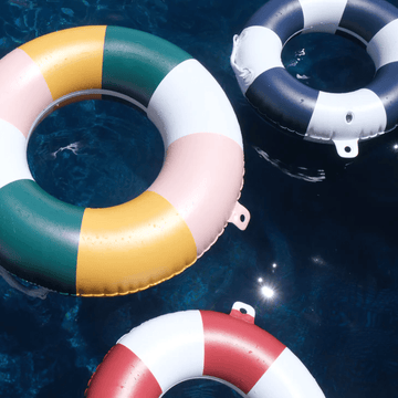 business & pleasure boathouse navy pool float