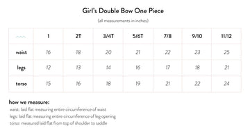 girls maritime plaid double bow one piece